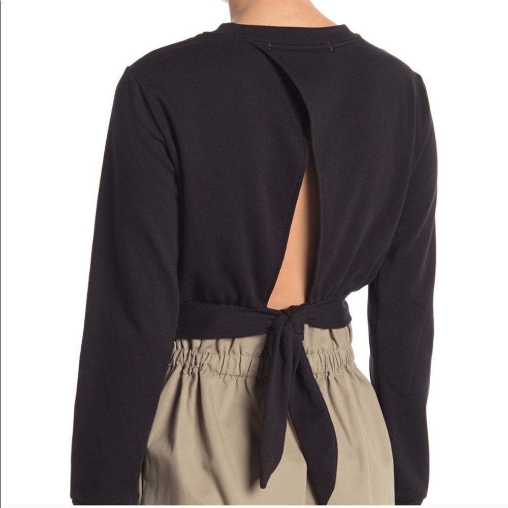 Rebecca Minkoff Tie Back Sweatshirt